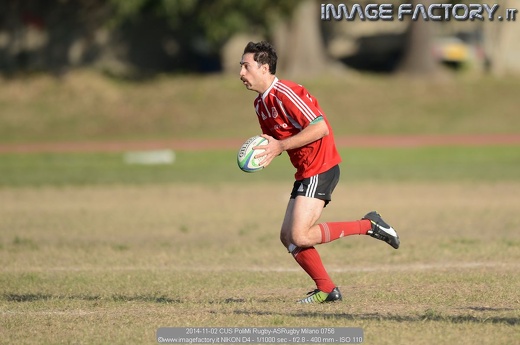 2014-11-02 CUS PoliMi Rugby-ASRugby Milano 0756